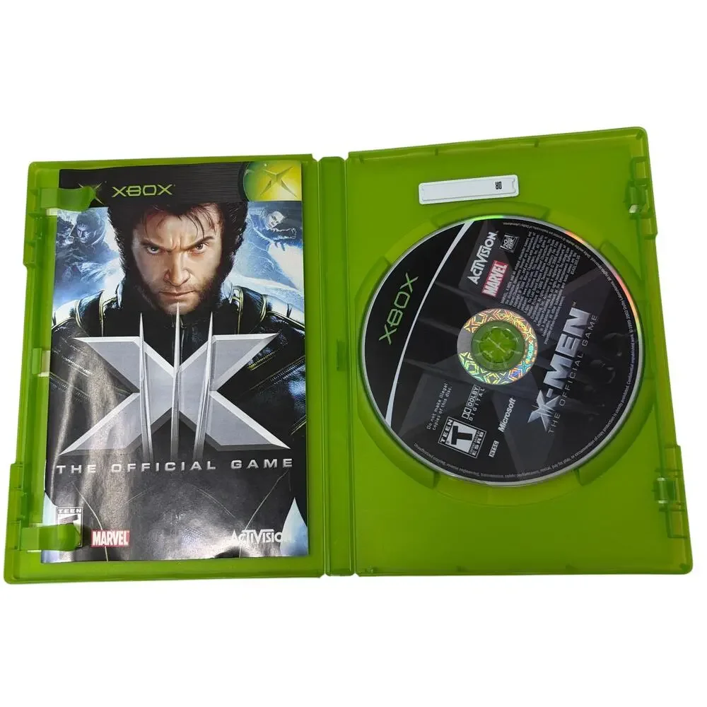 X-Men The Official Game Original Xbox Complete Video Game